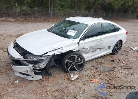 2018 Honda Accord Sport из США, поврежденный, VIN 1HGCV1F35JA237926